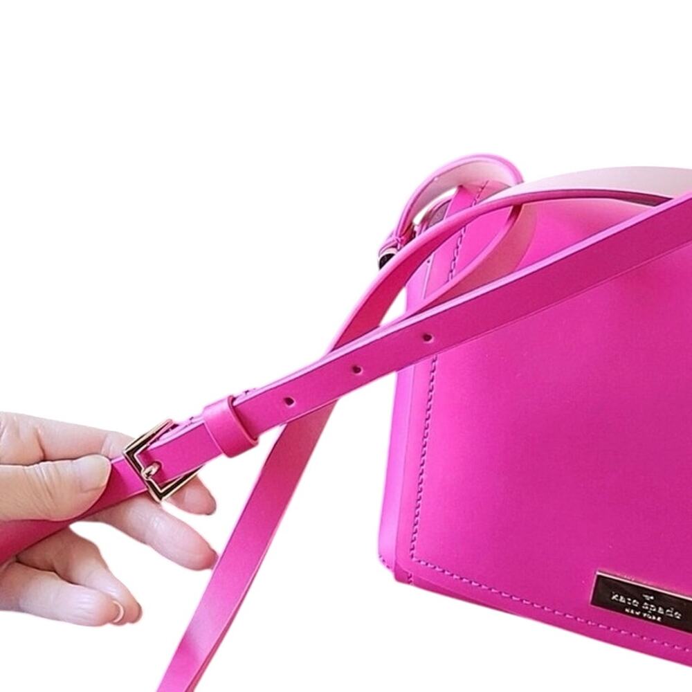 Kate Spade Avva Arbour Hill Hot Pink Crossbody Bag MSRP $199 - Picture 13 of 16